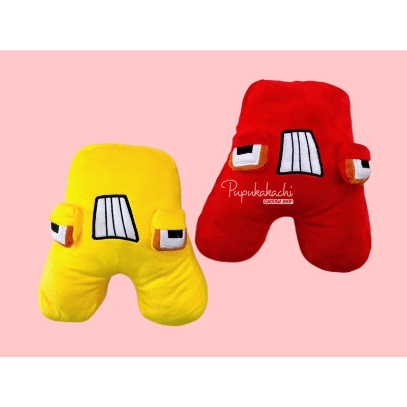 Gấu Bông Chữ Cái, Chữ Số Hot Hit Dễ Thương, Thú Bông Chữ Số Cho Bé