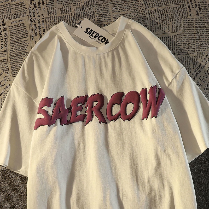 Áo Thun Tay Ngắn Chất Liệu 100% Cotton Cao Cấp Thời Trang Theo Phong Cách Hip Hop Cho Nam