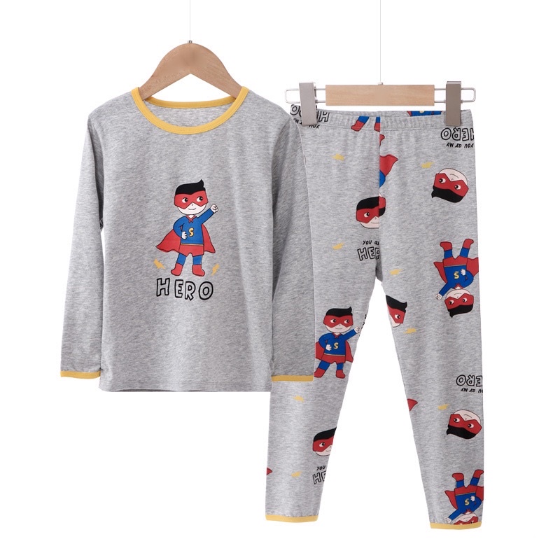 Bộ siêu nhân bé trai size đại hãng Mamdad kids