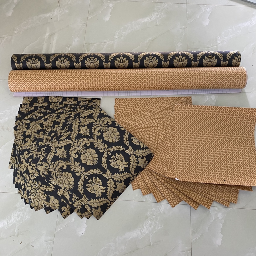 Giấy decal làm lồng chim, giấy dán đáy lồng chim 2 màu thông dụng nhiều kích thước