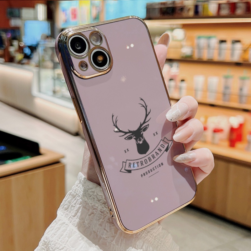 Ốp Điện Thoại Mềm Mạ Điện Thời Trang Mới Cho vivo Y02S V9 V11i S1 Pro Y9S Y12 Y15 Y17