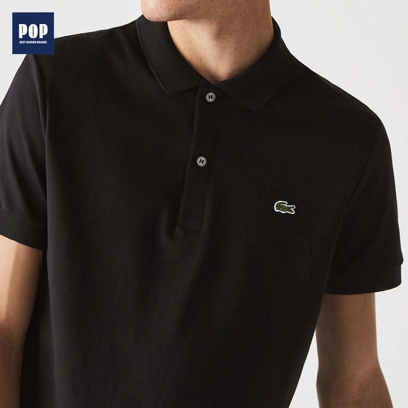Lac os Áo Thun POLO Cá Sấu Pháp Tay Ngắn Cổ Bẻ Chất Liệu Cotton Thời Trang Mùa Hè Cho Nam