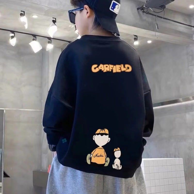 Áo Sweater Cổ Tròn Thời Trang Mùa Xuân 2023 Dành Cho Bé Trai