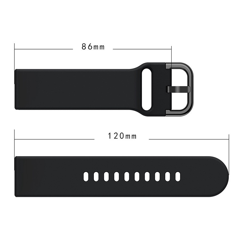 Dây Đeo Silicon 22mm Cho Haylou Solar Plus Haylou GS and Haylou GST Lite