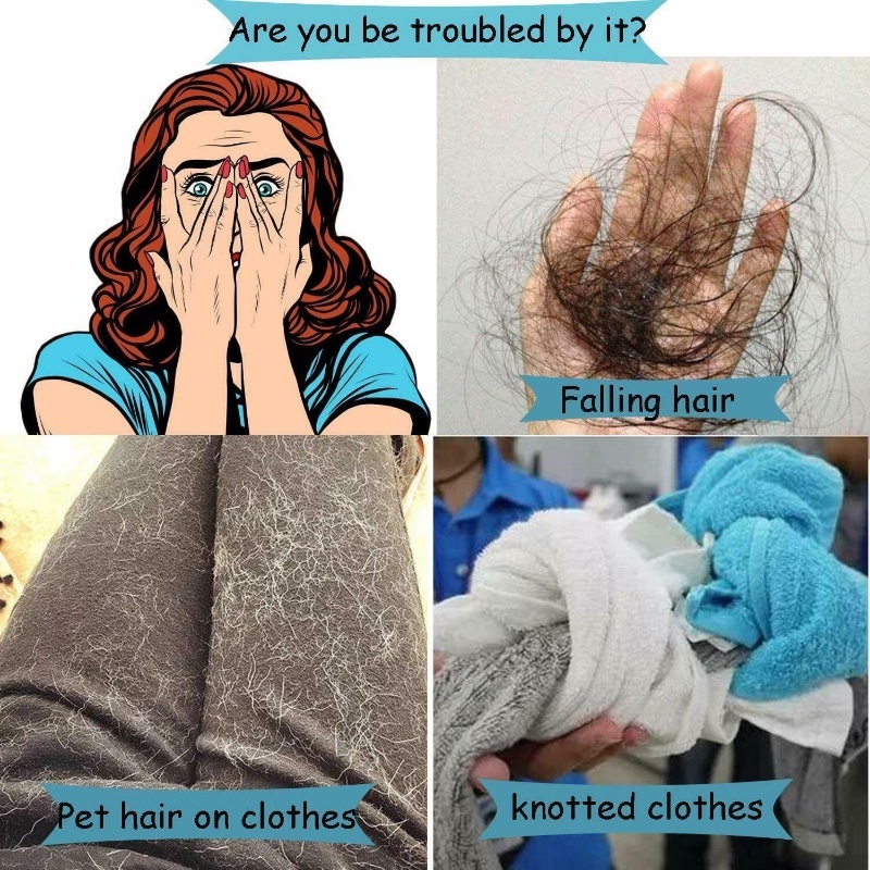 Bóng Lọc Sấy Tóc Chống Rối Tái Sử Dụng Được Dành Cho Thú Cưng