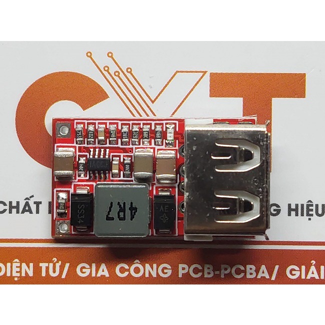 Module hạ áp DC Mini 5V 3A cổng USB