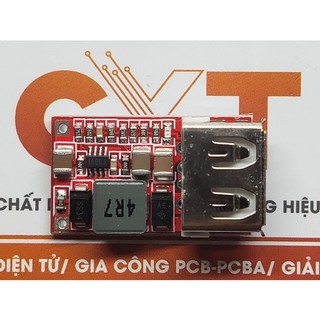 Module hạ áp dc mini 5v 3a cổng usb