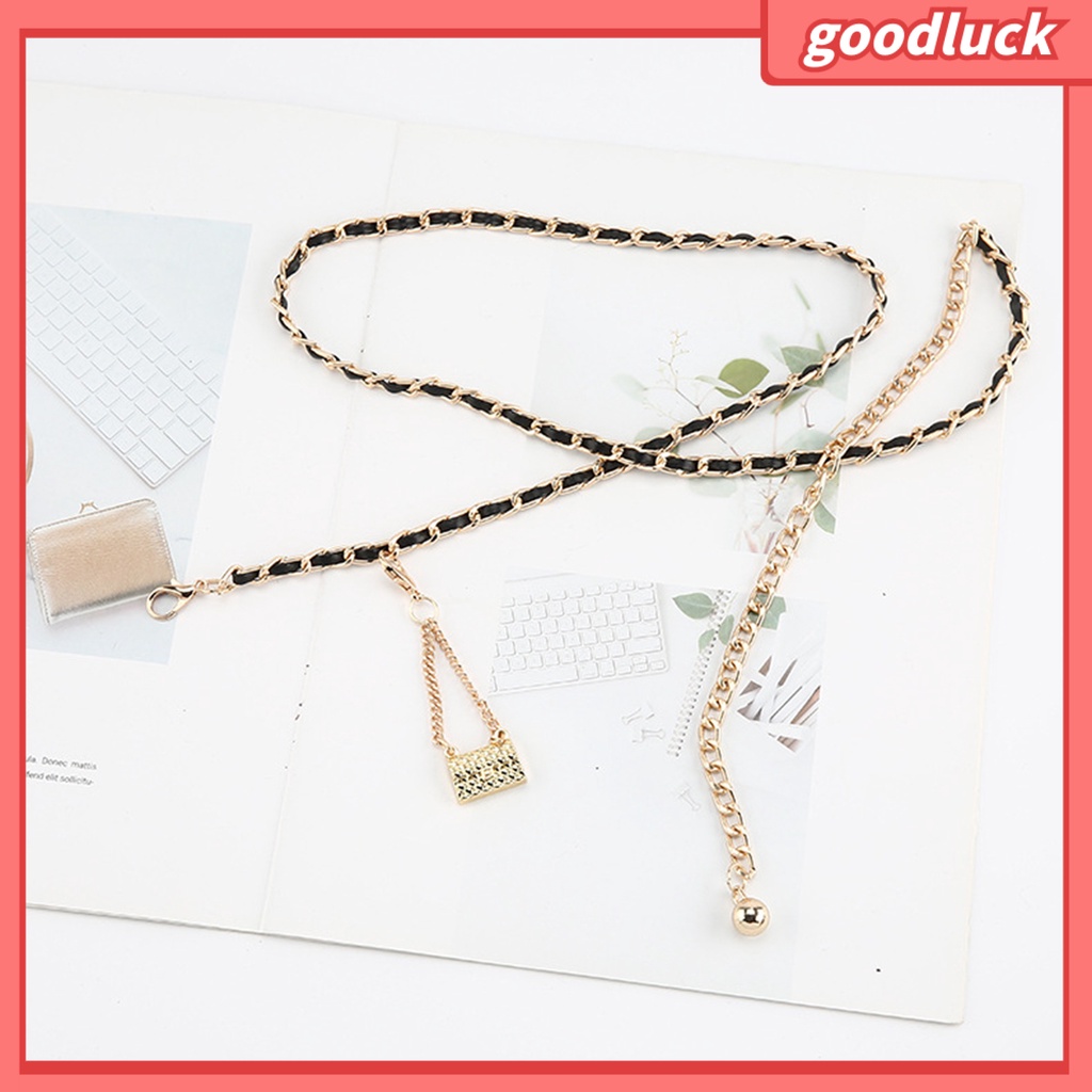 |Đồ Chơi GODK GODK Độc Đáo| Dây Xích Đeo Hông Một Vòng Mini Bằng Kim Loại Màu Vàng Kim Phù Hợp Cho Tiệc Tùng