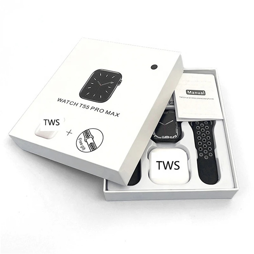 Đồng Hồ Thông Minh Chính Hãng Tai Nghe Tws 2 Trong 1 Màn Hình Cuộc Gọi Bt Đồng Hồ Thông Minh 1.71 Inch Cho Apple Xiaomi