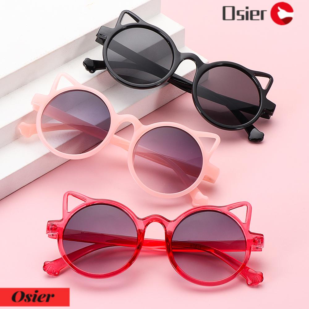 Kính Mát Hình Tai Mèo Chống Tia UV400 Dễ Thương Cho Bé OSIER1