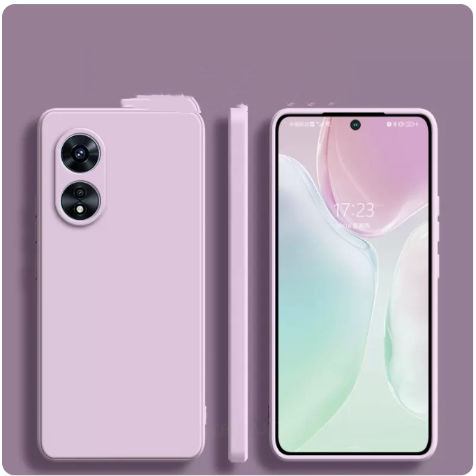 Ốp Lưng Màu Nhám Cho Điện Thoại OPPO A78 A58 A98 4G 5G Reno 8T 8Z 8 Pro
