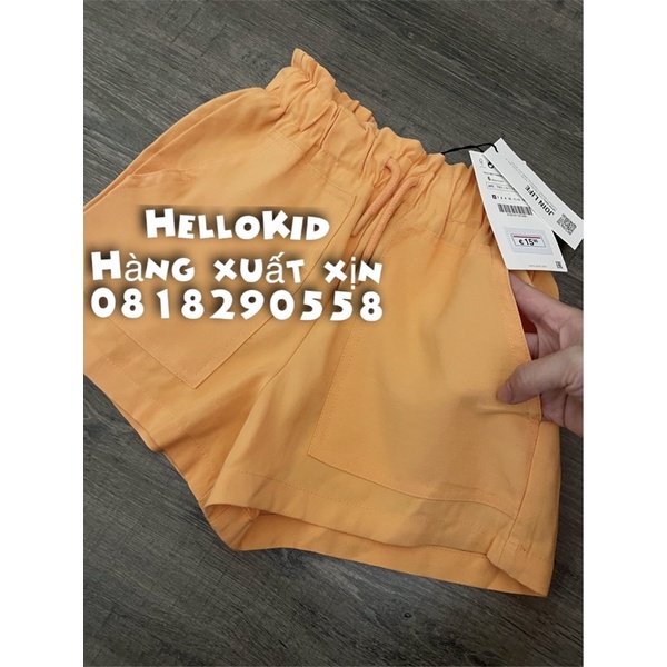 Quần soc ZR cam bé gái