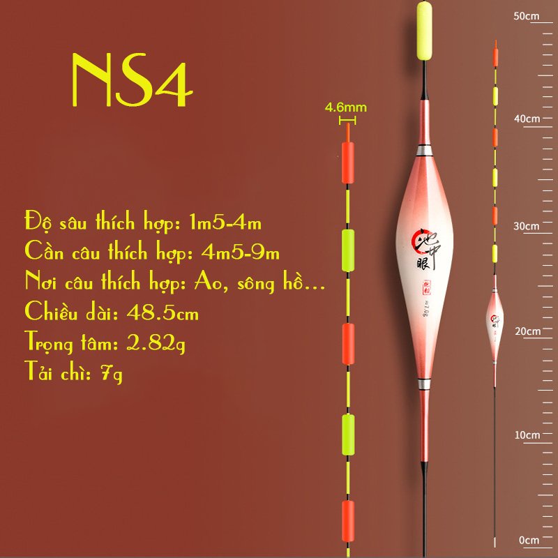 Phao Câu Đài Nano Ngũ Sắc Săn Hàng Cao Cấp