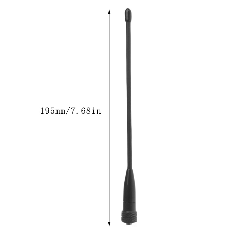 Ăng Ten Băng Tần Kép Female SMA-F UHF VHF Cho Radio