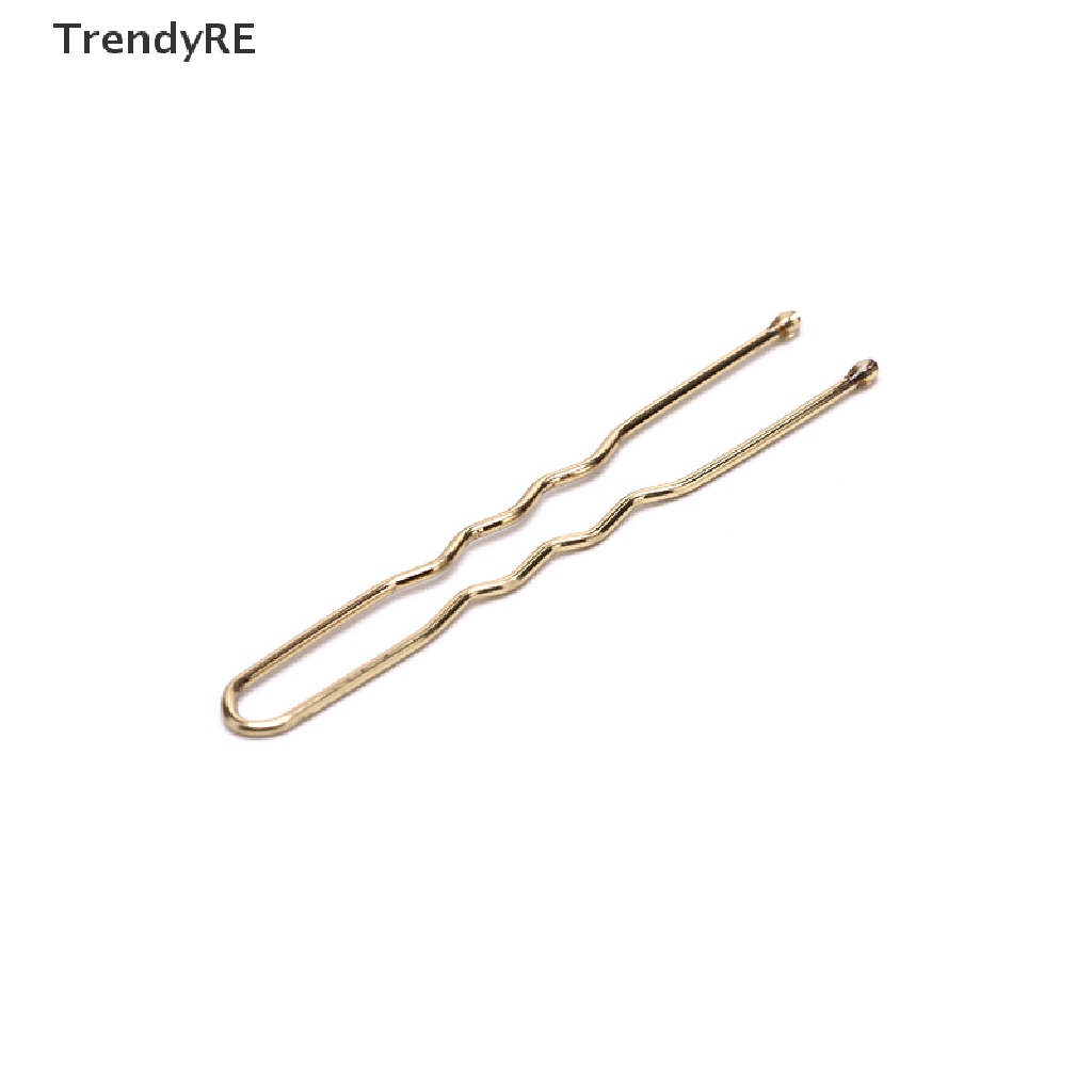 Set 20 Kẹp Tóc Kim Loại Hình Chữ U Thời Trang Cho Nữ