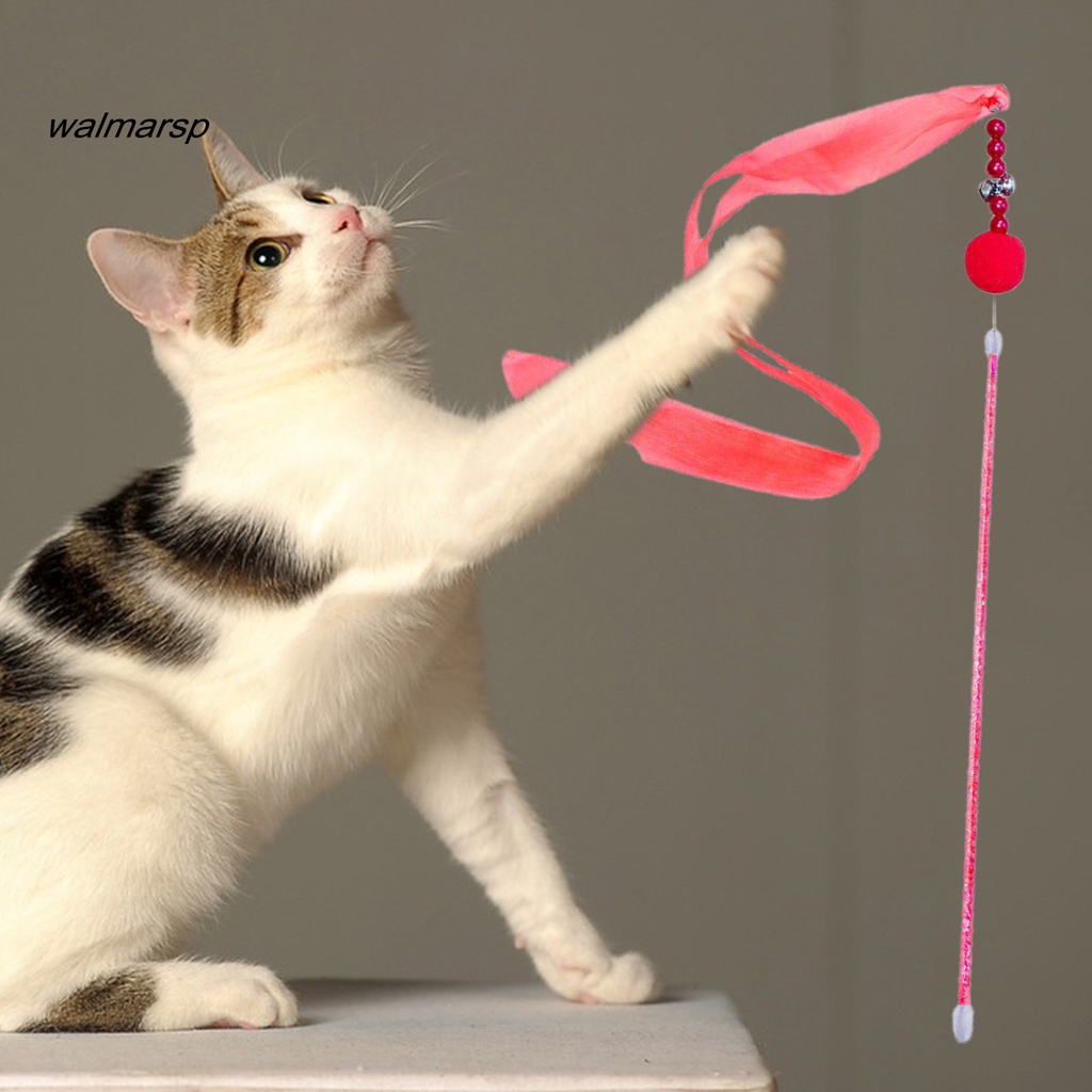 Gậy Đồ Chơi Khối Lượng Nhẹ Thoải Mái Có Tay Cầm Cho Mèo Cưng