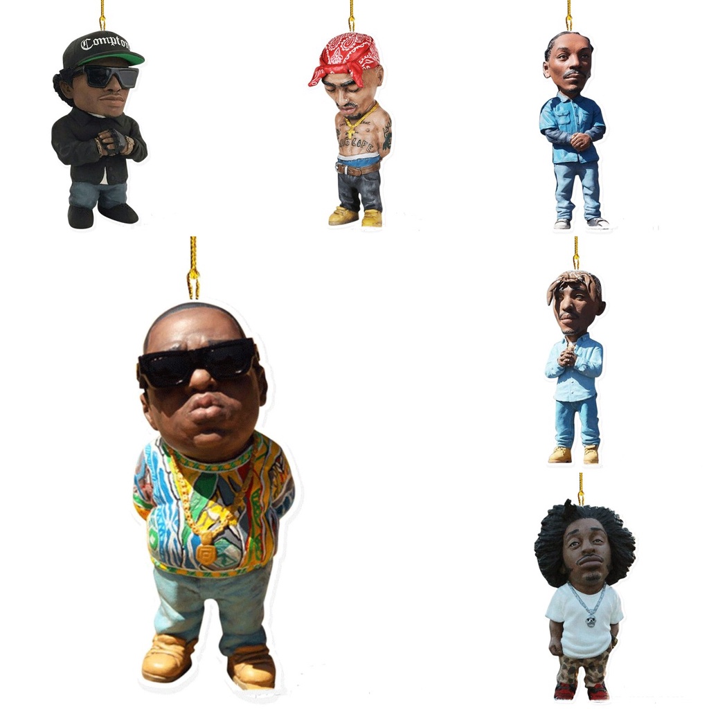 Ngôi Sao rap Không Có Tòn Ten biggie Quà Tặng Mặt Dây Chuyền acrylic