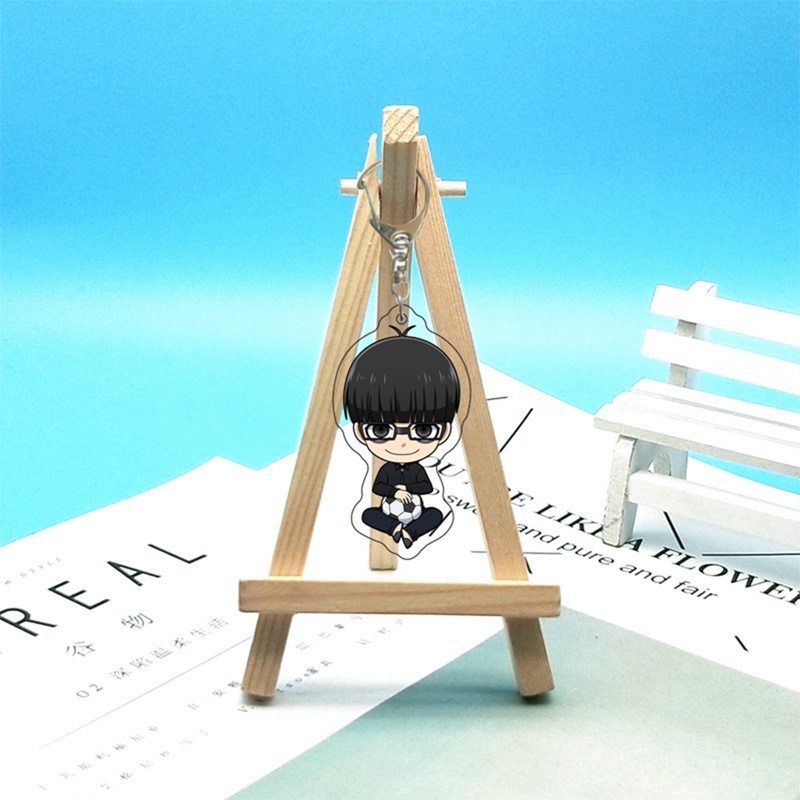 Ygt Móc Khóa Bằng PVC Trong Suốt Hình Nhân Vật Isagi Yoichi Bachira Chigiri