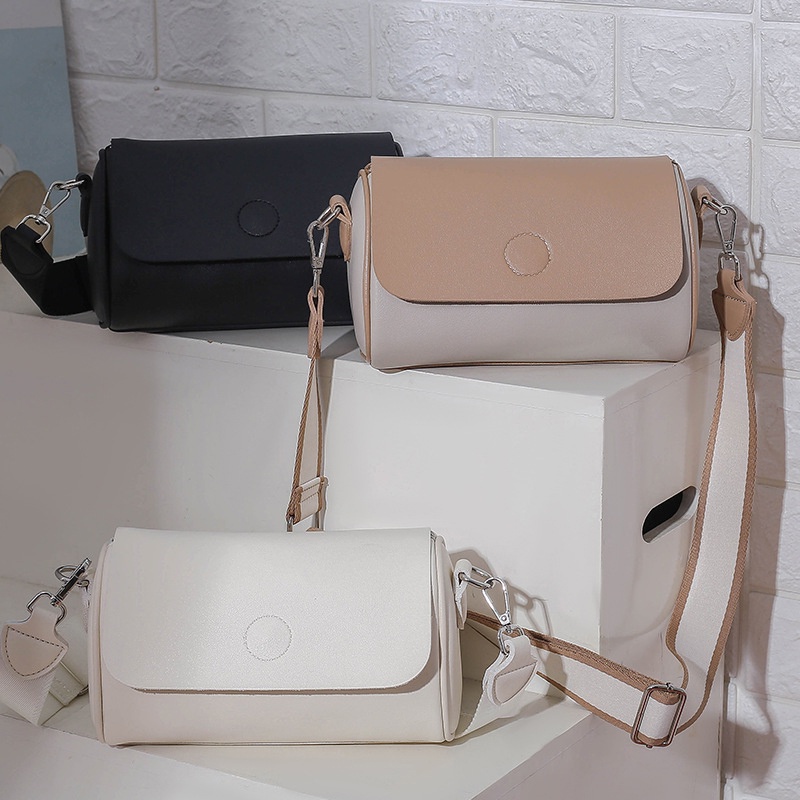 Túi Đeo Vai Hình Vuông Cỡ Nhỏ Bằng Da Thời Trang Cho Nữ