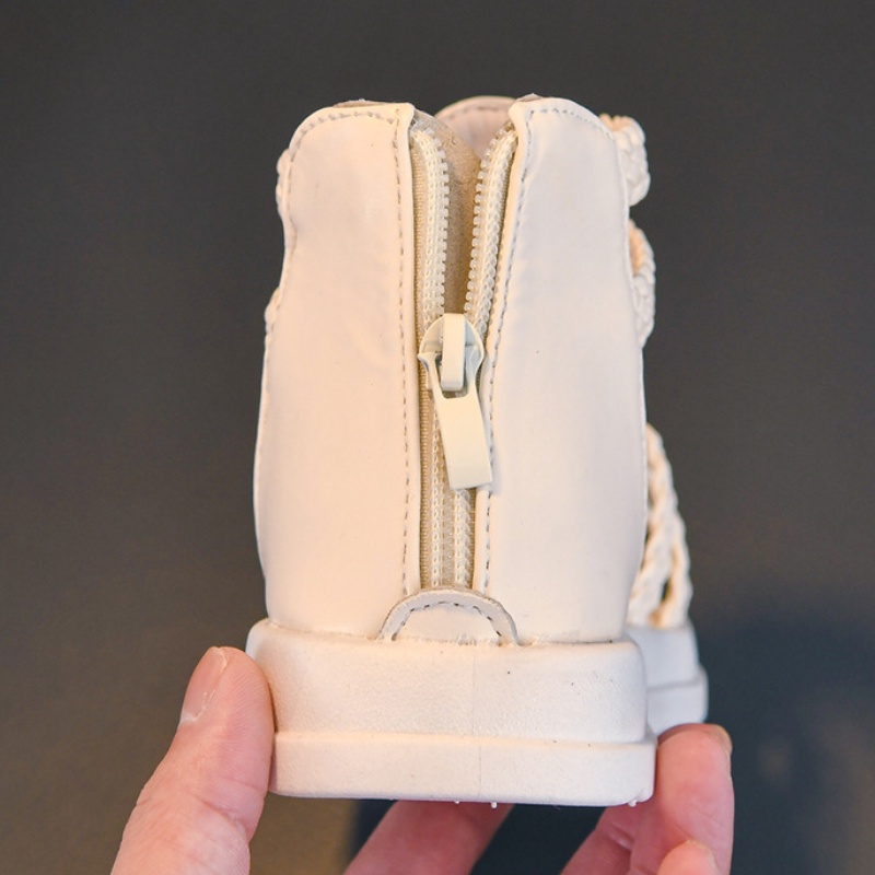 Sandal Hở Ngón Đế Bằng Phong Cách Công Chúa Thời Trang Đi Biển Mới 2023 Dành Cho Bé Gái