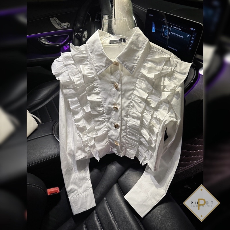 Áo Sơmi Bèo Chà Neo Chuẩn QC L1