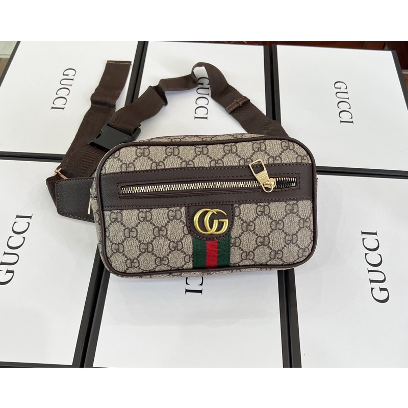 Túi đeo chéo Lv nam nữ Fullbox hộp giấy thẻ