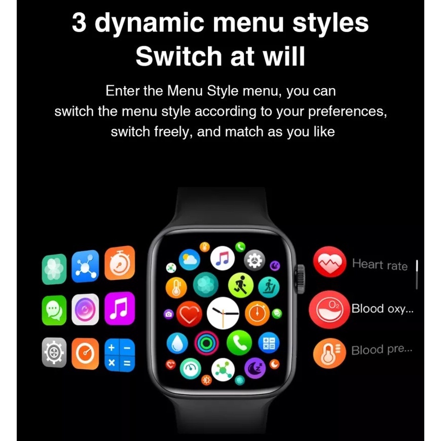 Đồng Hồ Thông Minh Màn Hình Cảm Ứng Chống Nước Cho OPPO S8 Pro