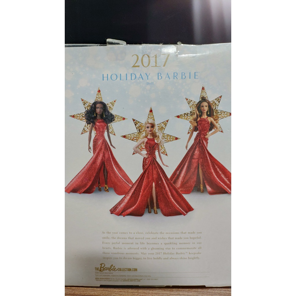 Búp bê barbie holiday 2017 fullbox