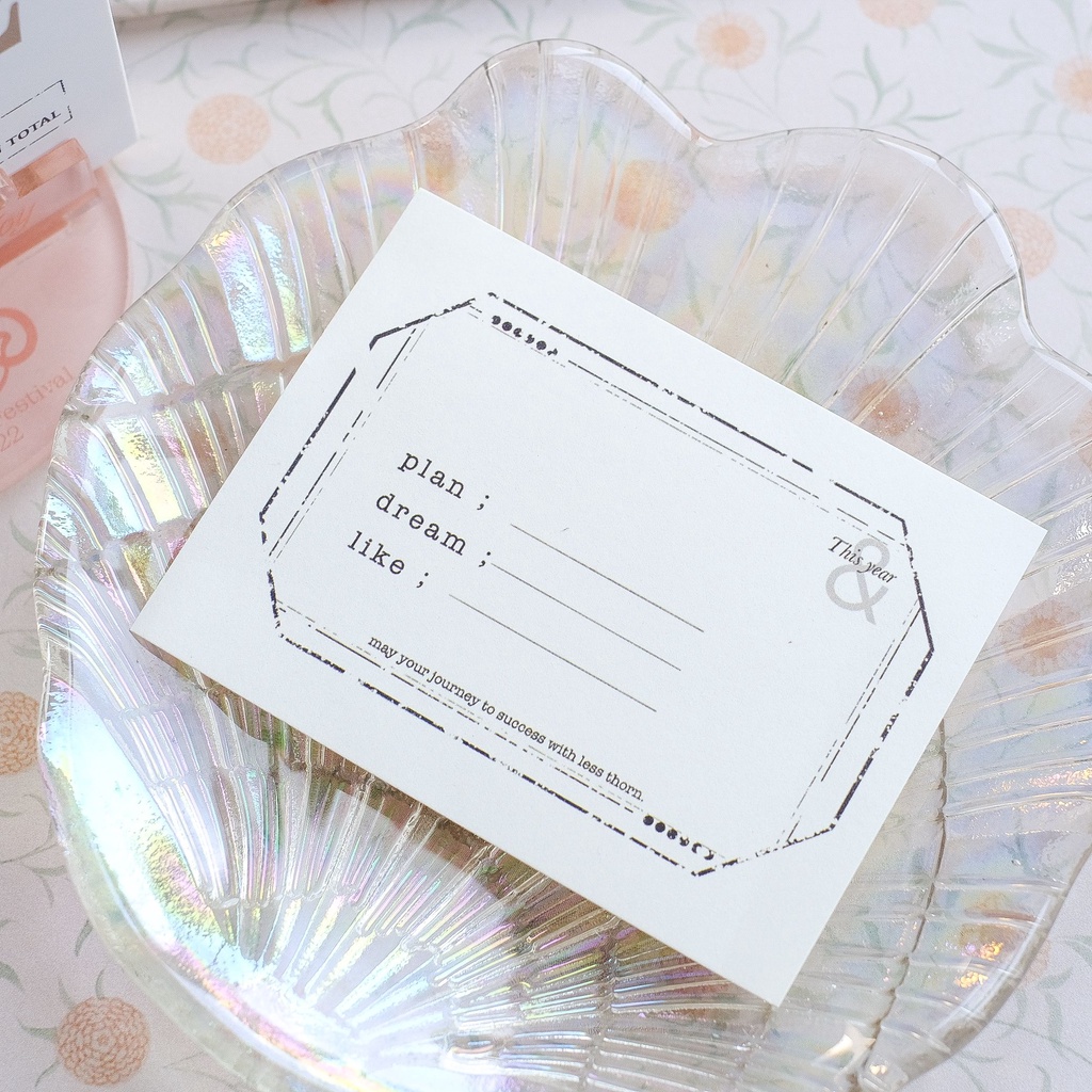 meohime 𓃠 Hãng Jenny Studio - Set note trang trí vol4 mẫu 1 và 2
