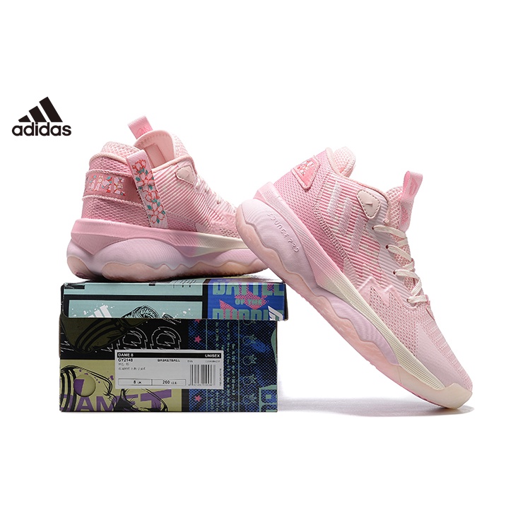 Giày Thể Thao Adidas Dame 8 Indiana Pacers Damian Lillard Đế Dày Hấp Thụ Sốc Thiết Kế Cá Tính C PUHY