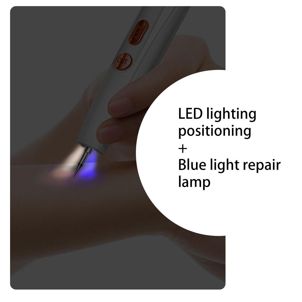 Bút Đèn LED Plasmas 9 Cấp Độ Loại Bỏ Đốm Xanh Dương Chăm Sóc Da