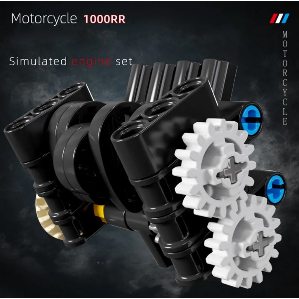 Bộ Đồ Chơi Lắp Ráp Xe Mô Tô bmw 1000rr 589 / t3042