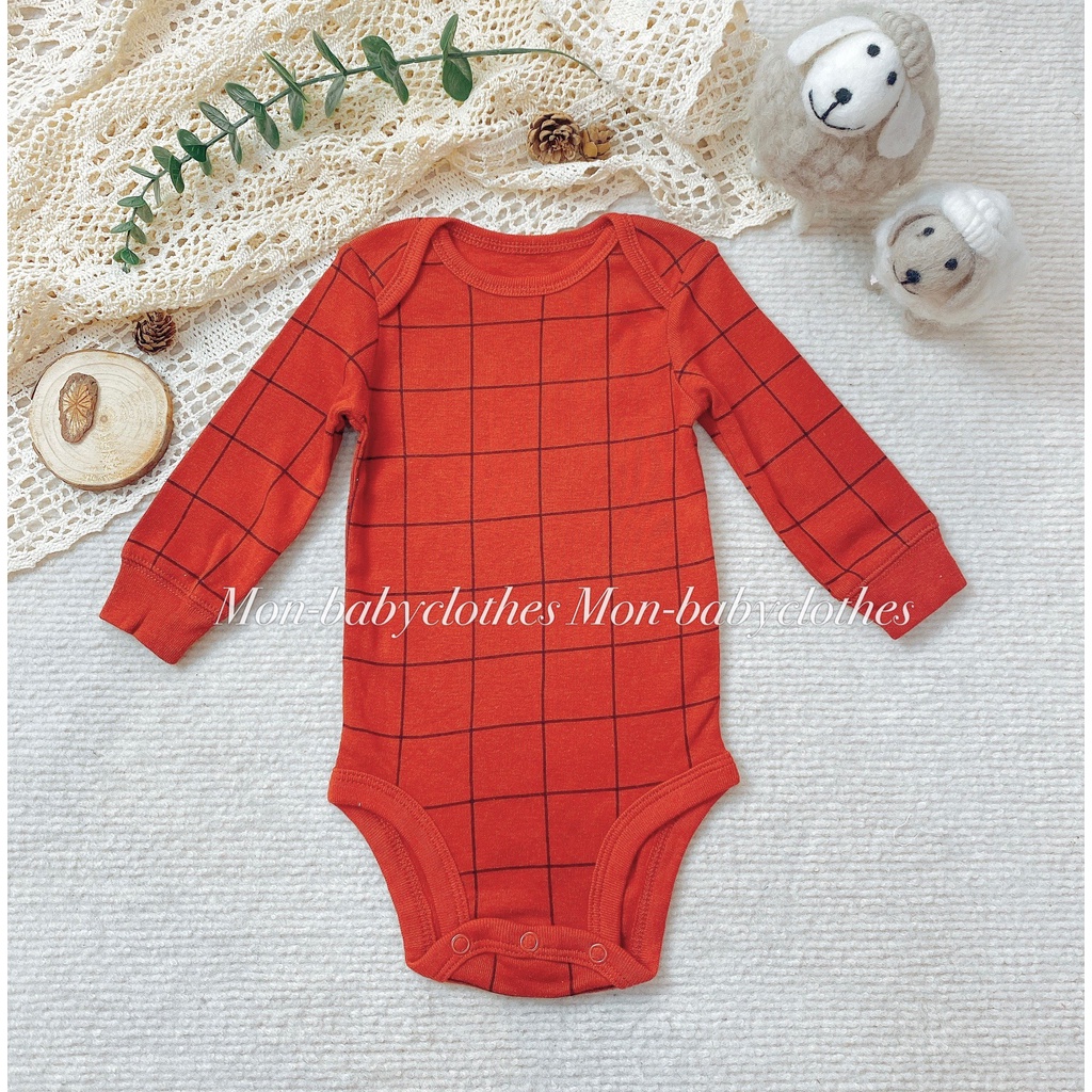 BODY chip dài tay 0-3 tháng