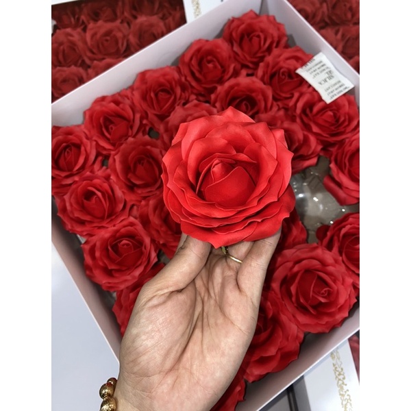 Hoa sáp 7 lớp( hộp 25 hoa)