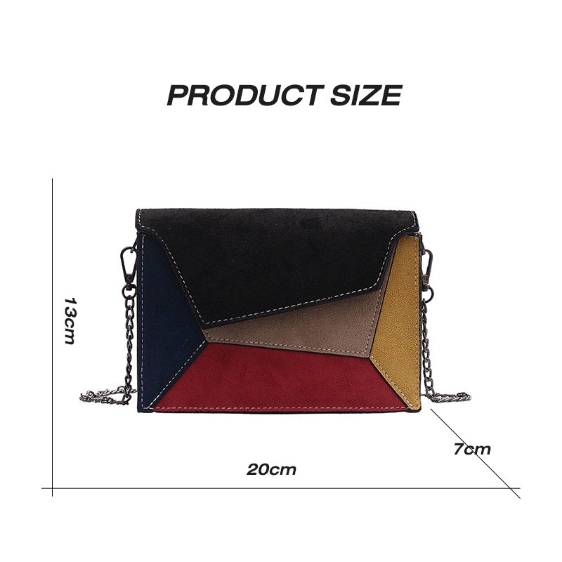 MISCHA Túi Đeo Chéo Vai Bằng Da PU Thời Trang Sành Điệu Bắt Mắt Cho Nữ