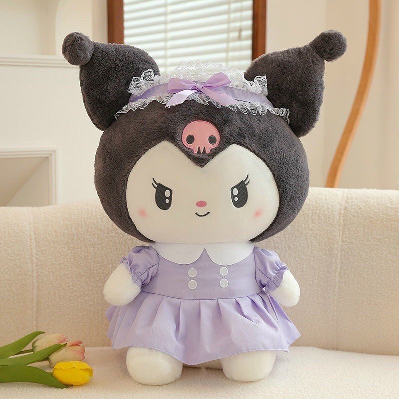 THÚ BÔNG THỎ MY MELODY KUROMI CAO CẤP DỄ THƯƠNG