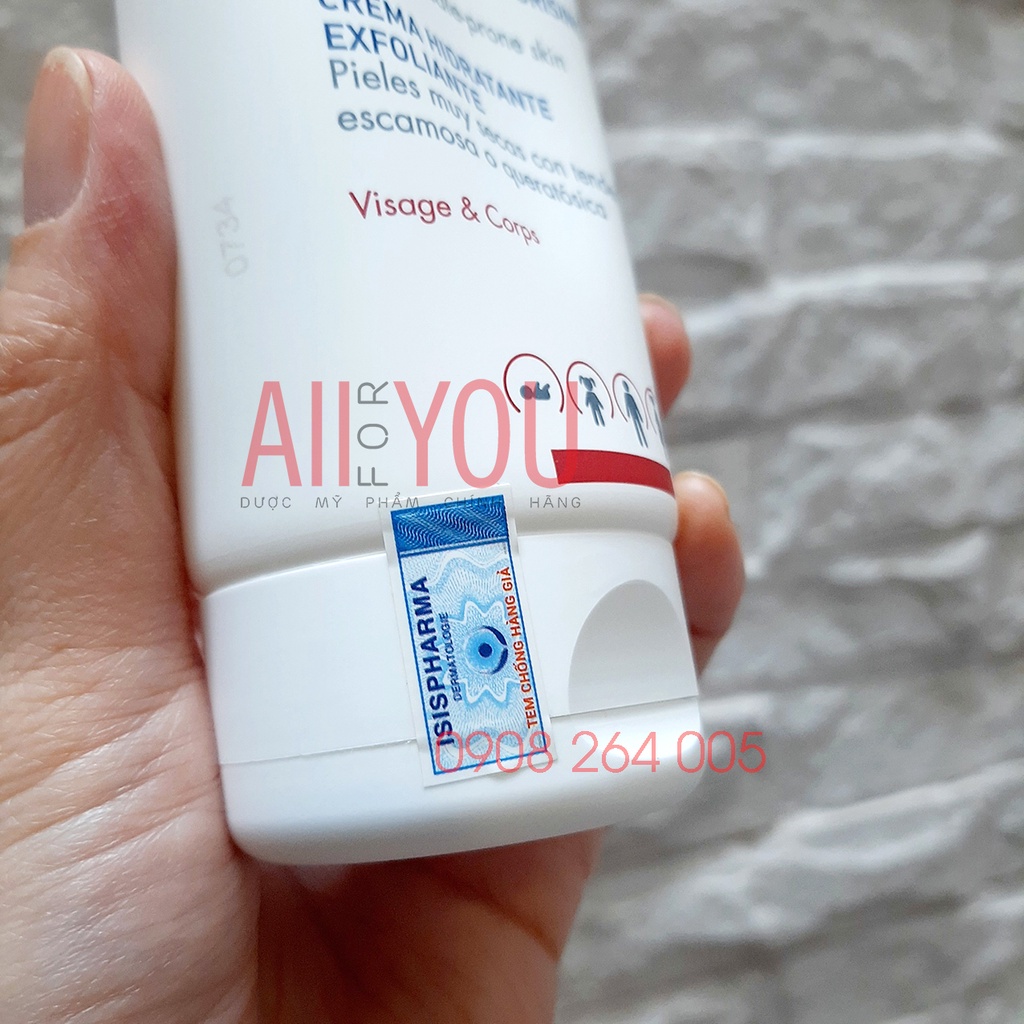 ISIS PHARMA URELIA 10 150mL - Kem Dưỡng Cho Da Kích Ứng, Tăng Sừng, Da Tiết Bã.