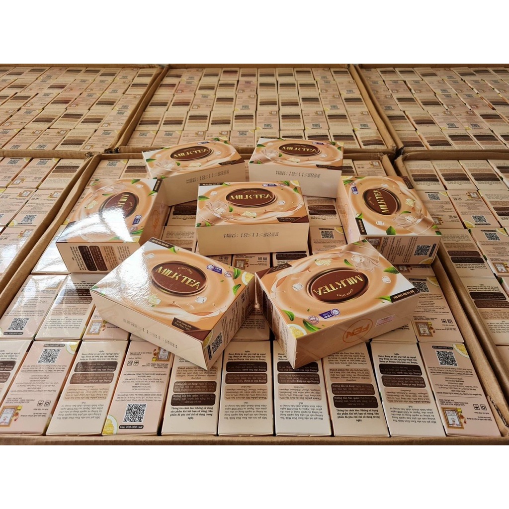 Combo 3 Hộp Trà Sữa Giảm Cân Chính Hãng