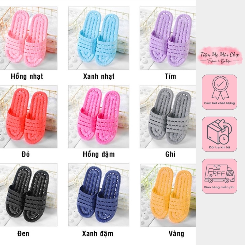 Dép lỗ đi trong nhà tắm, văn phòng xốp lỗ