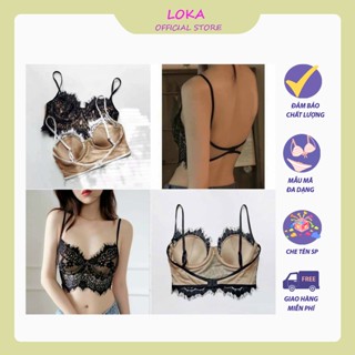 Áo bra corset ren mềm có gọng sexy siêu chảnh
