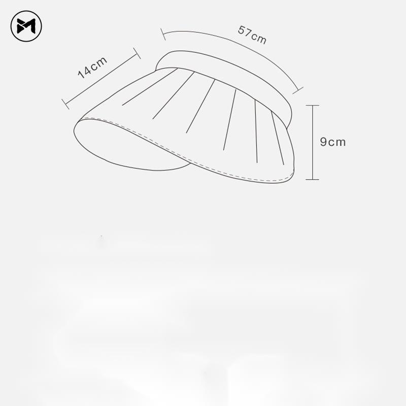 Mũ Che Nắng Nửa Đầu Thoáng Khí Thời Trang Mùa Hè Cho Nữ