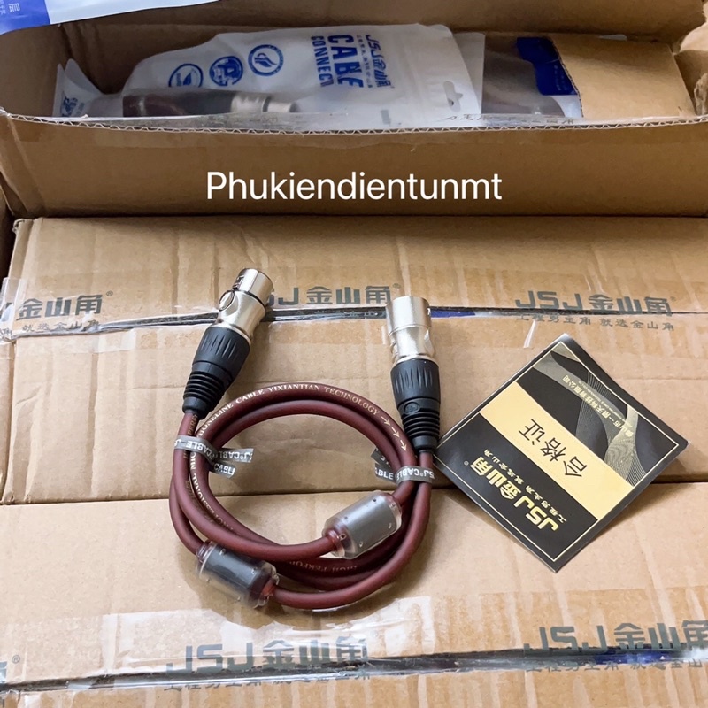 Dây canon đực cái 1M chính hãng JSJ