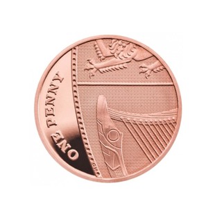 Đồng xu 1 penny nước anh