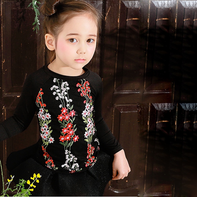 BBB Infant Baby Girls Floral Prints Long Sleeve Split Swimwear Kids Quick Drying Swimsuit Beach Dress Dancing Lace Dress