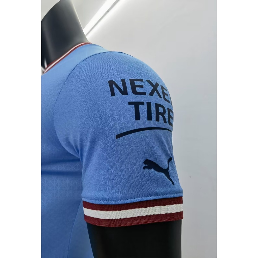 Áo Thun Tay Ngắn In Chữ Manchester City 2223 Thời Trang Chất Lượng Cao