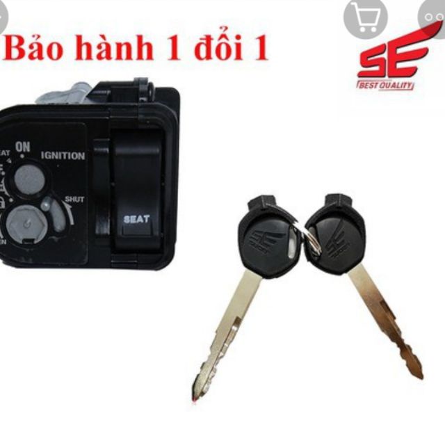 Ổ KHÓA TRỐNG TRỘM XE VISION 2015 DÒNG 2 CẠNH THƯƠNG HIỆU HONDA - VJC SÀI GÒN