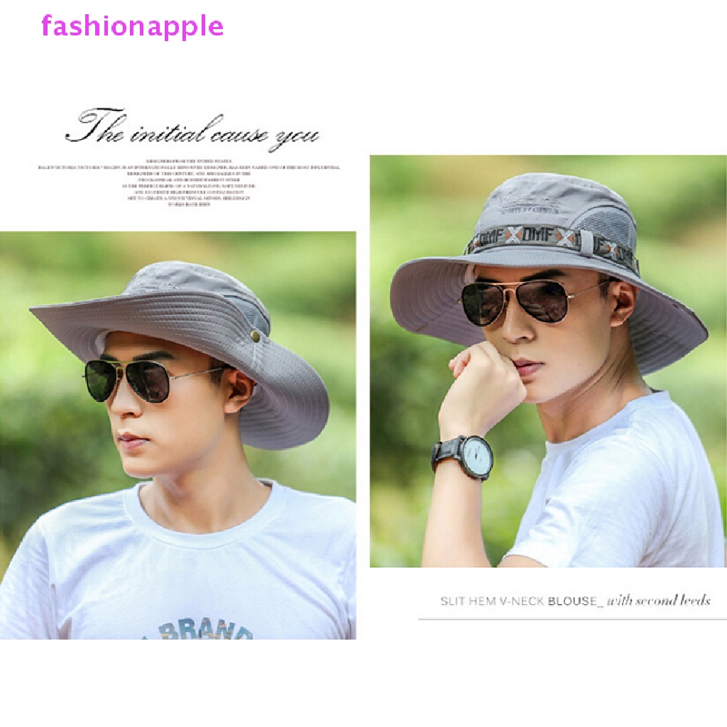 Mũ Tai Bèo Đi Biển / Câu Cá / Leo Núi Chống Nắng Thời Trang Mùa Hè Cho Nam Giới