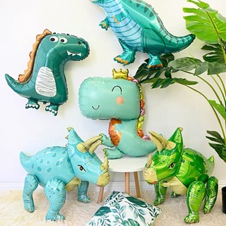 Bóng nhôm khủng long - bóng khủng long nhiều size- bóng trang trí chủ đề khủng long nhiều size - chủ đề khu rừng