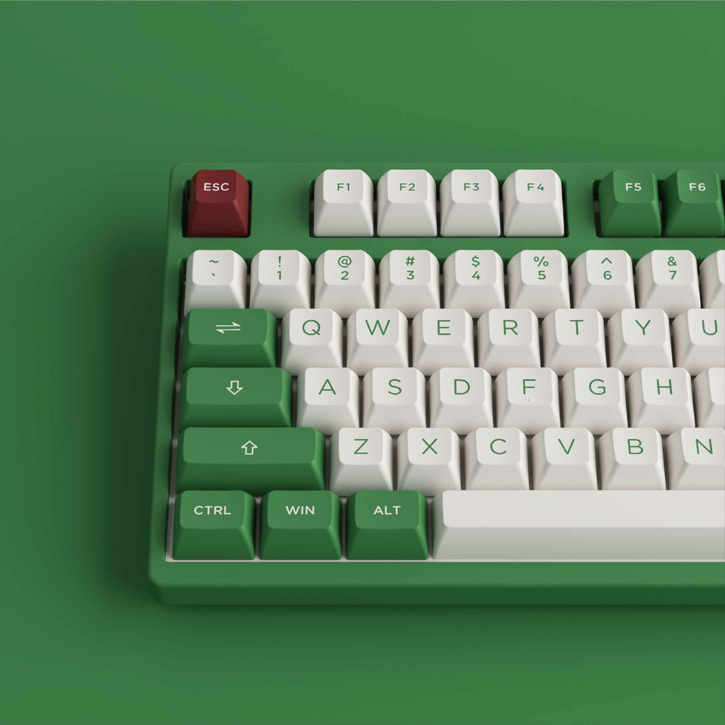 BÀN PHÍM CƠ AKKO 3087 / 3108 RF MATCHA RED BEAN AKKO CREAM YELLOW/BLUE SWITCH