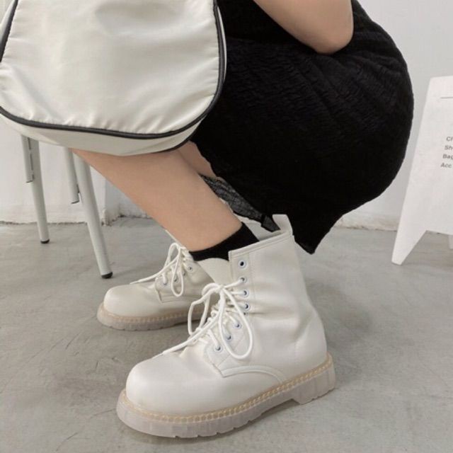 Giày boot siêu xịn ulzzang hàn quốc - Có ảnh thật